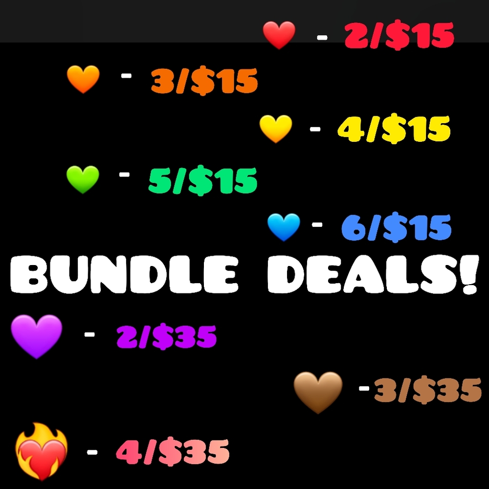 🤍 find Your bundle deal today ♡